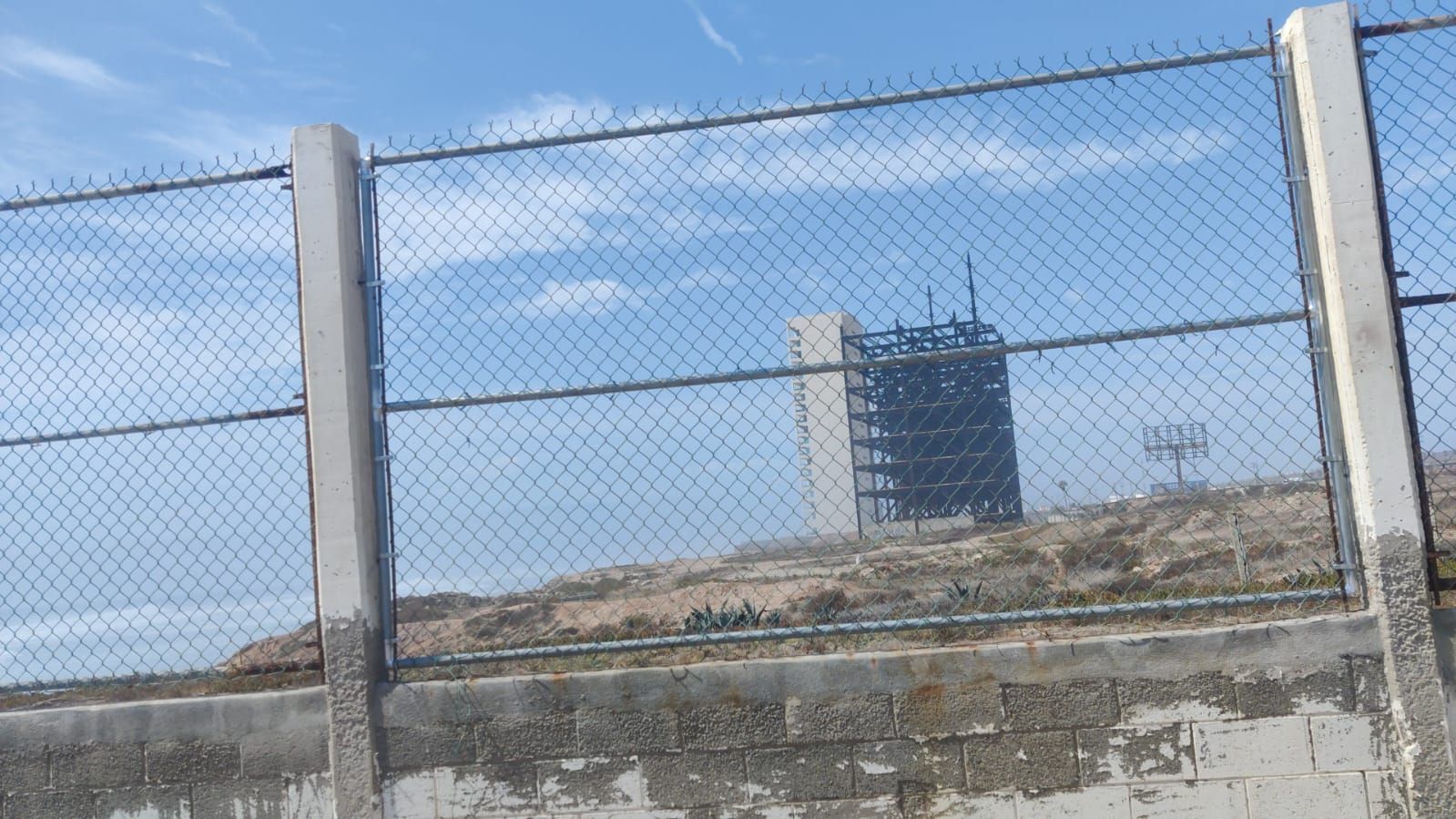 Tramo restaurado, lado norte